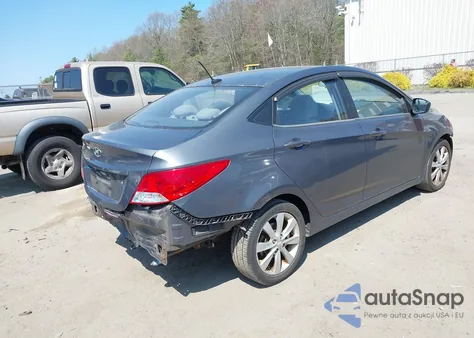 2012 Hyundai Accent Gls from USA, damaged, VIN KMHCU4AE9CU167338